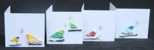 Origami Song Birds Gift Tags